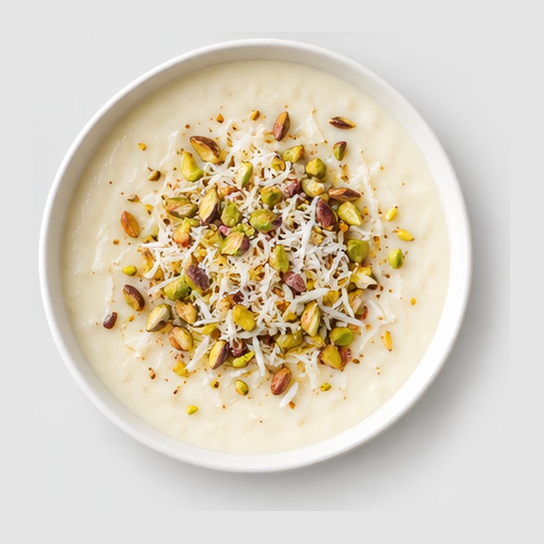 Crème de lait aux fleurs d'oranger façon muhallabia