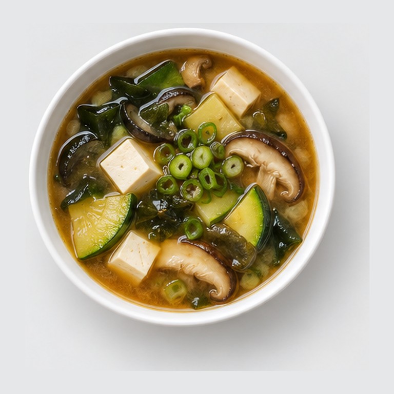 Miso coréen aux algues façon haemul doenjang végétarien