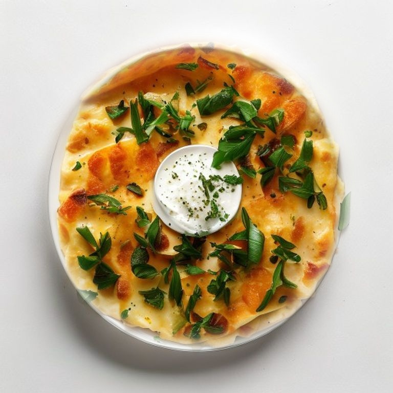 Galette farcie aux épinards et pommes de terre façon bolani