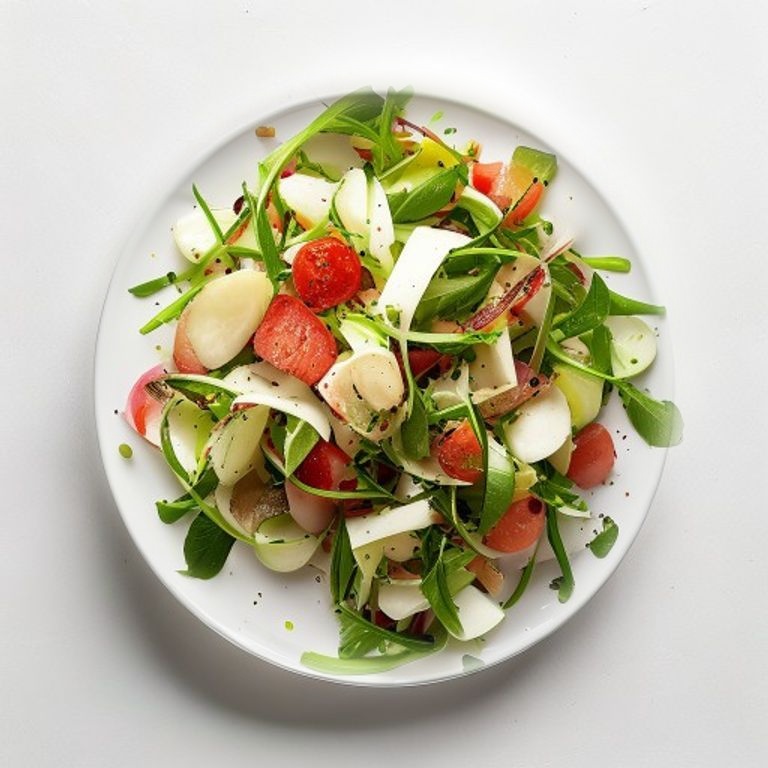 Salade d'endives et noisettes