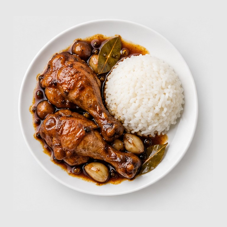 Poulet adobo façon adobong manok