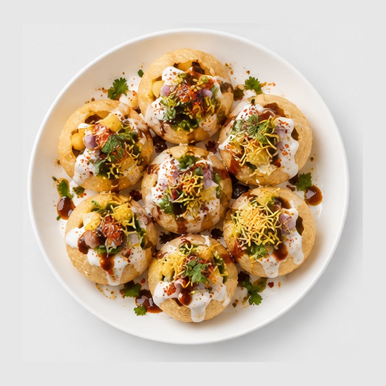 Dahi Puri (Street Food de Mumbai)