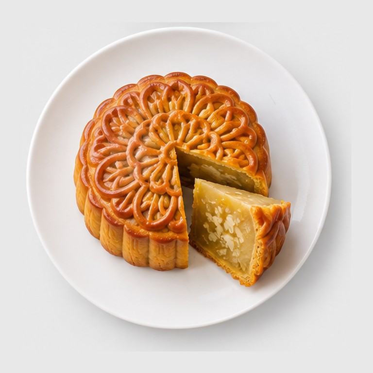 Gâteau de lune végétarien façon bánh trung thu chay (Vietnam)