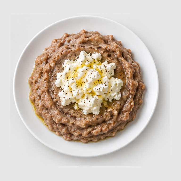 Pulenda au Brocciu — Polenta de Farine de Châtaigne