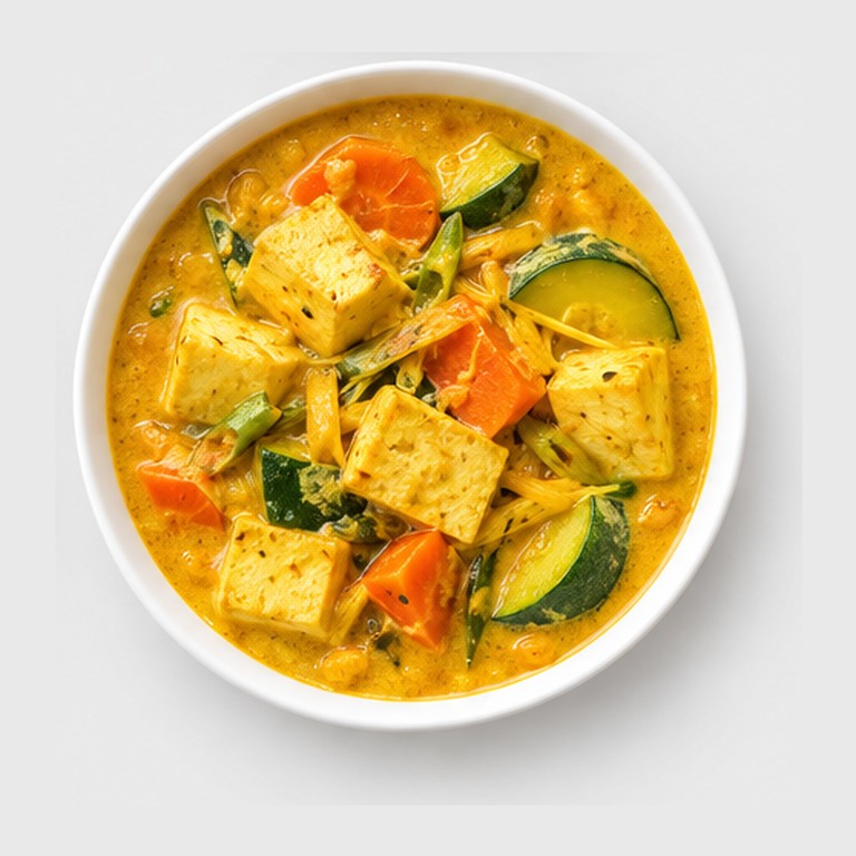 Curry khmer à la noix de coco façon amok de légumes