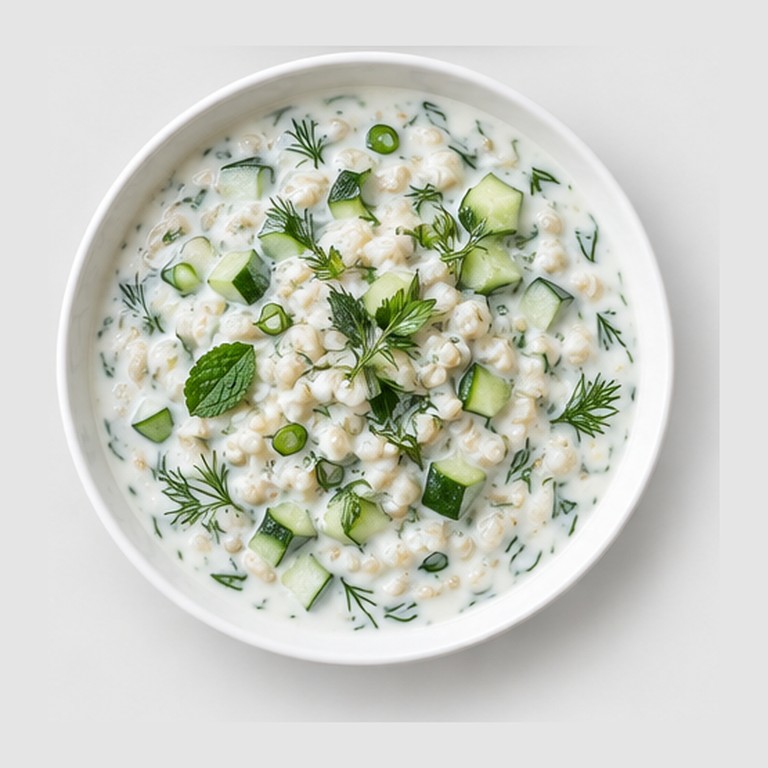 Yaourt aux herbes du Kirghizistan façon jarma