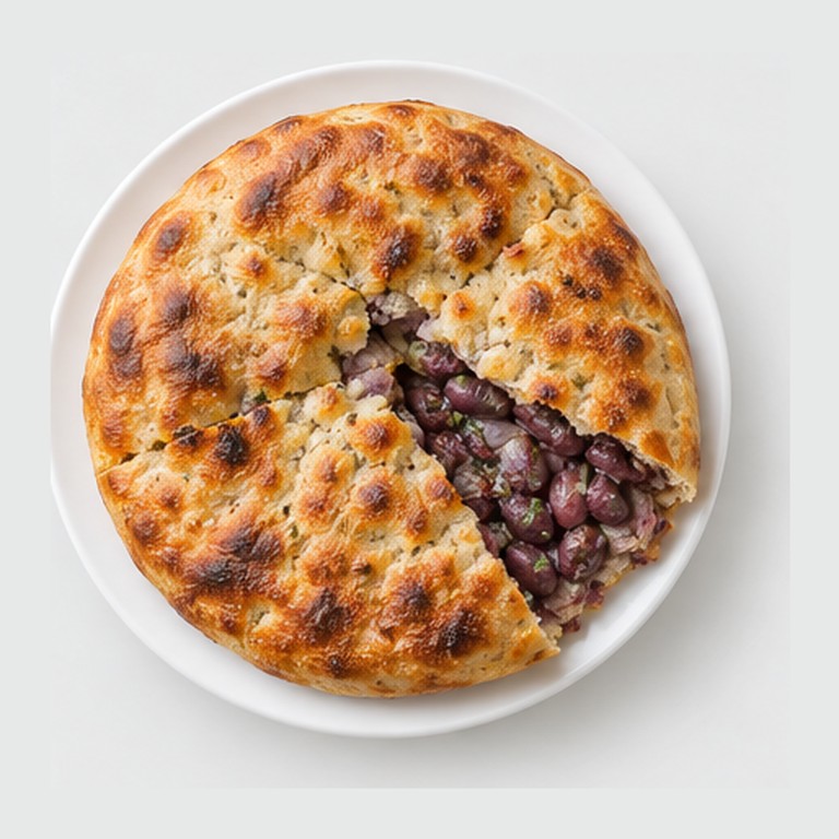 Pain aux haricots rouges façon lobiani (Géorgie)