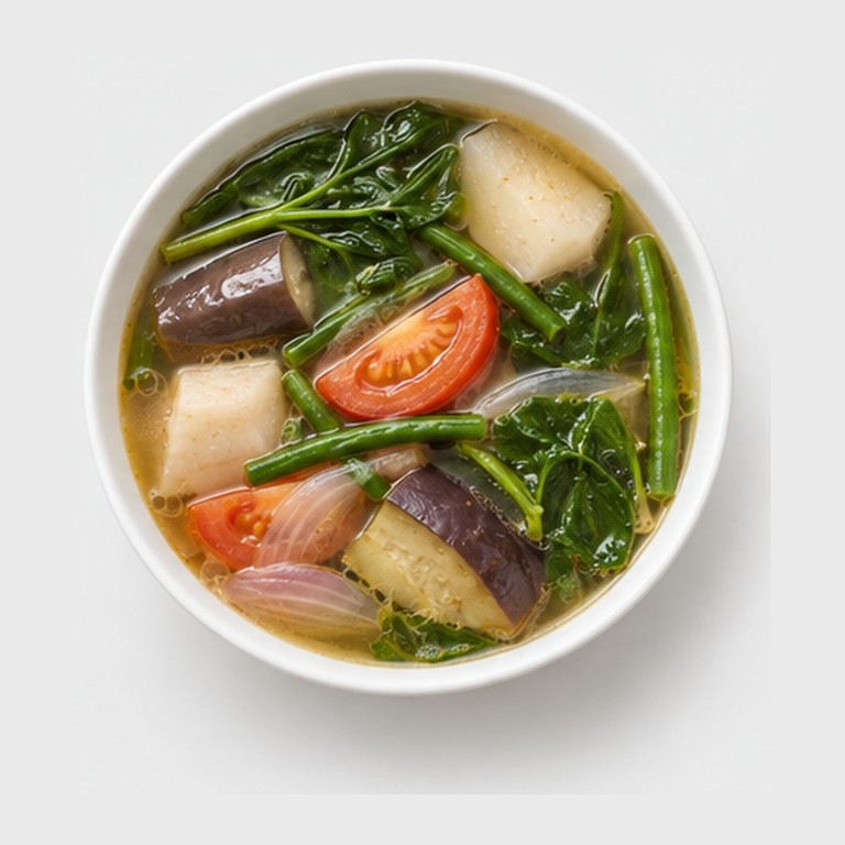 Soupe aigre aux légumes philippins façon sinigang na gulay