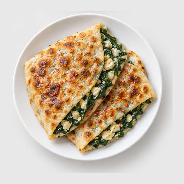 Gözleme aux Épinards et Fromage (Turquie)
