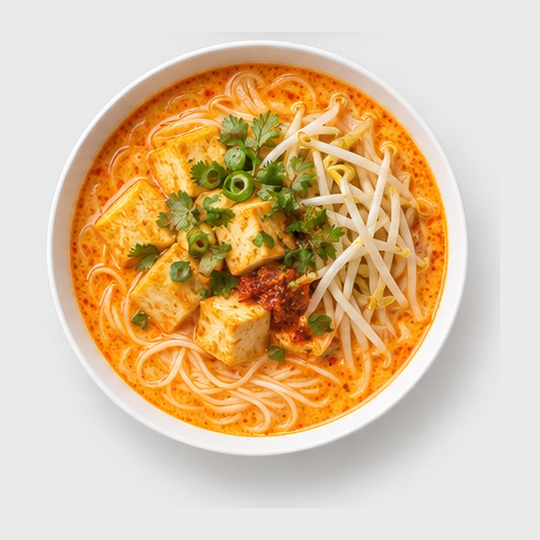 Laksa de Singapour Végétarienne