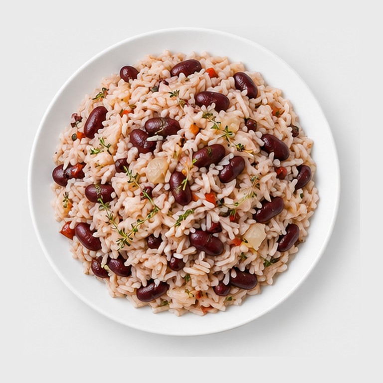 Riz et Haricots Rouges au Lait de Coco