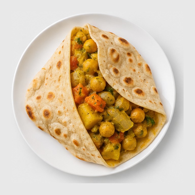 Roti aux Légumes (Trinidad / Guyana)
