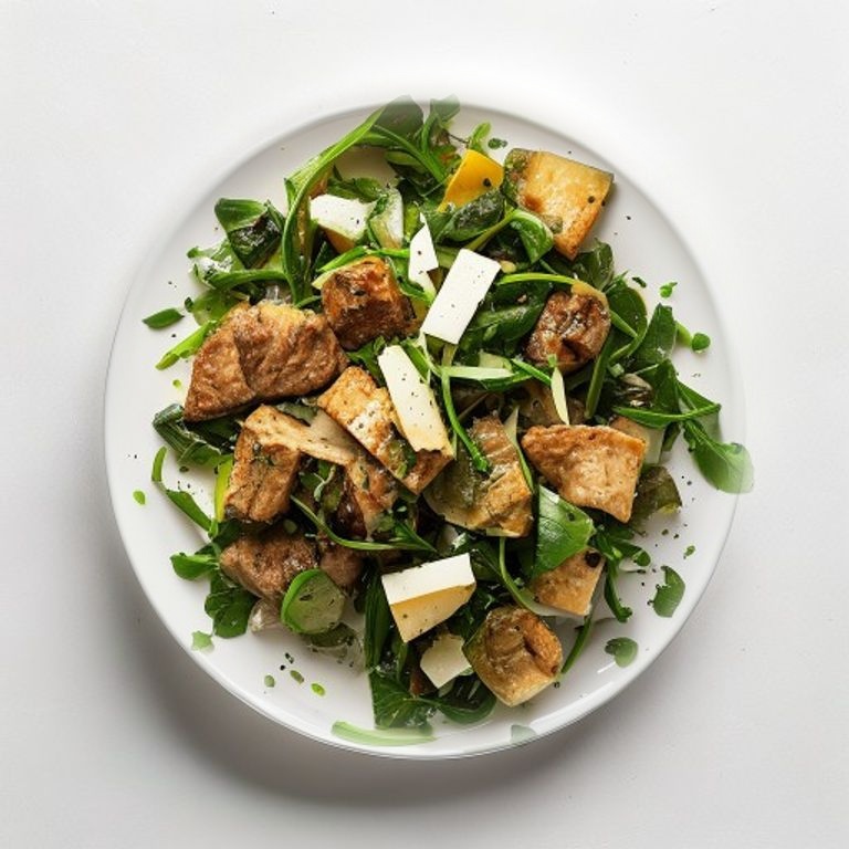 Bœuf haché aux épinards et parmesan