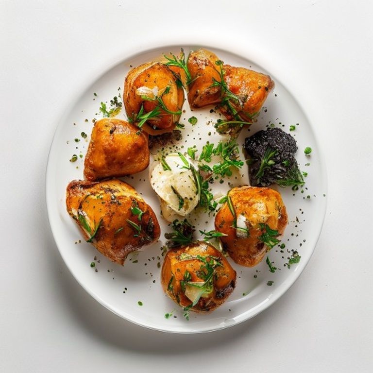 Poulet, chou-fleur, cumin et coriandre
