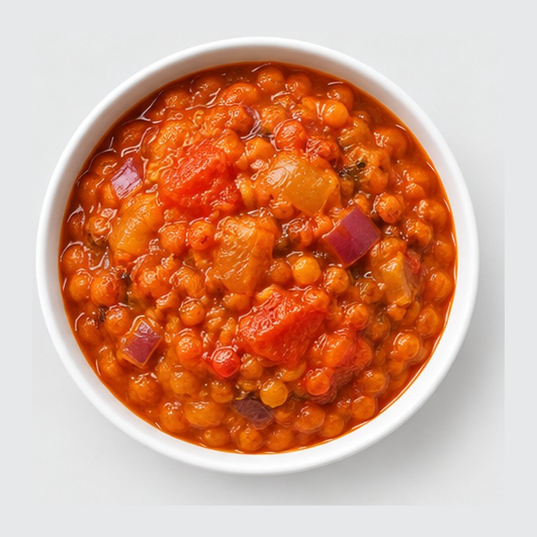 Ragoût de lentilles corail aux épices façon misir wot