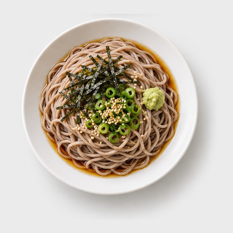 Nouilles de sarrasin froides façon zaru soba (Japon)