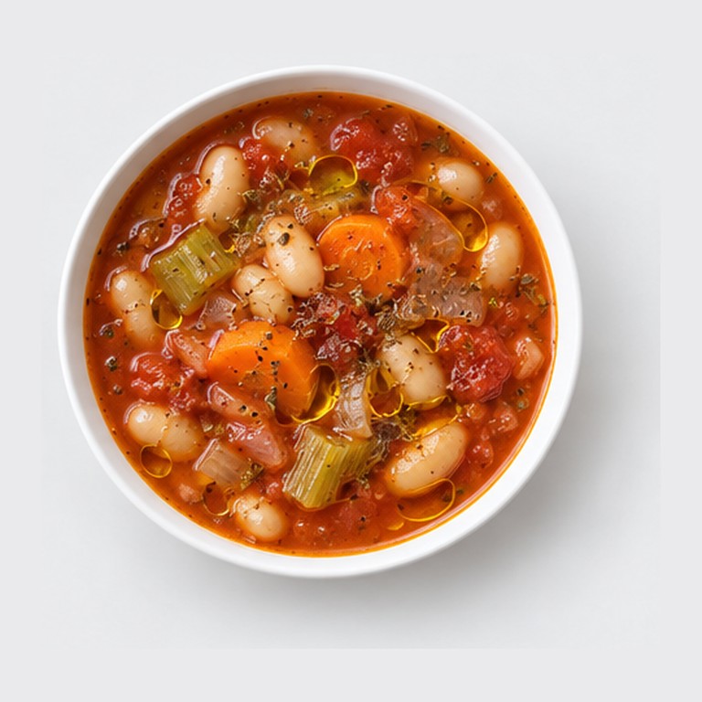 Soupe aux haricots blancs, plat national de Grèce façon fasolada