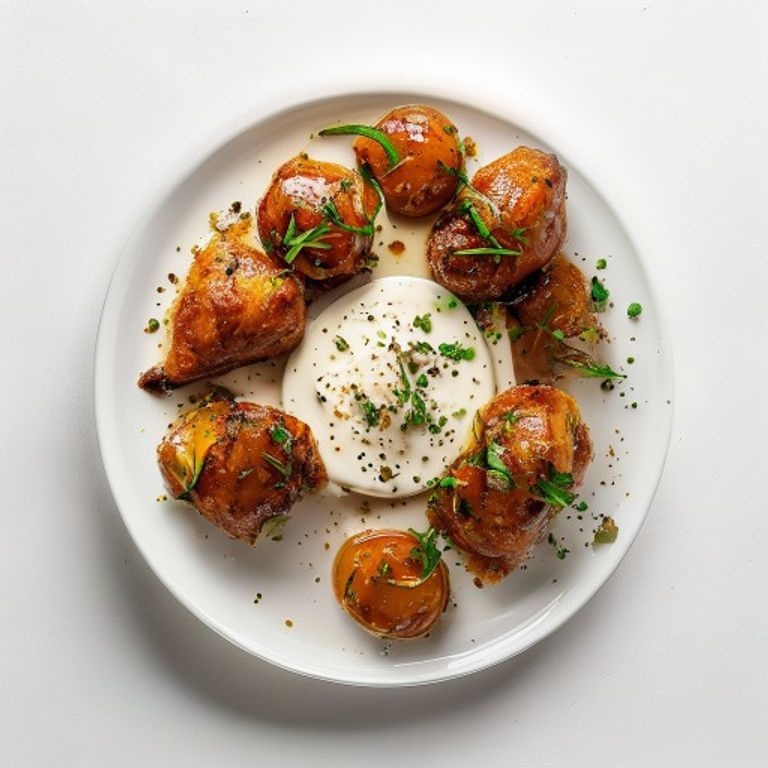 Poulet satay, sauce cacahuète