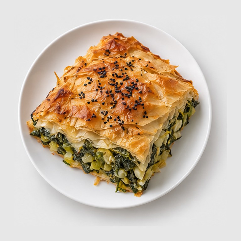 Byrek me Perime (Feuillété aux Légumes Albanais)