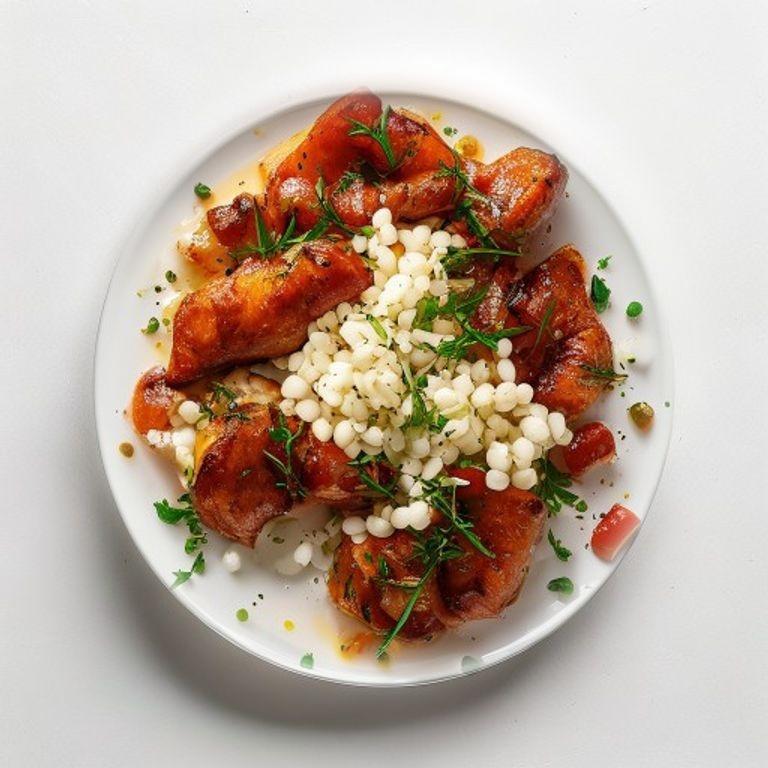 Poulet, chorizo et haricots blancs