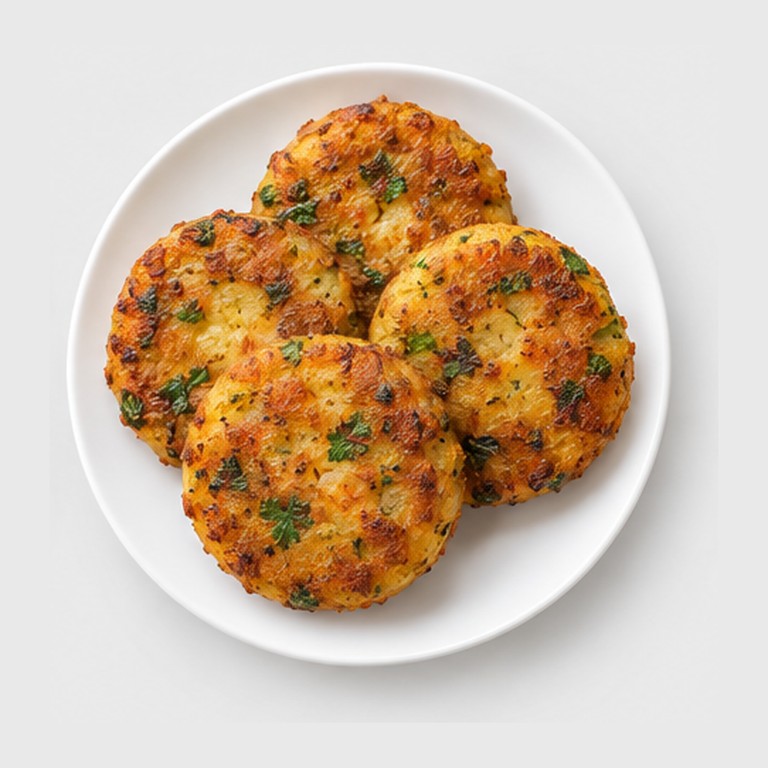 Galettes de pomme de terre façon aloo tikki (Inde)