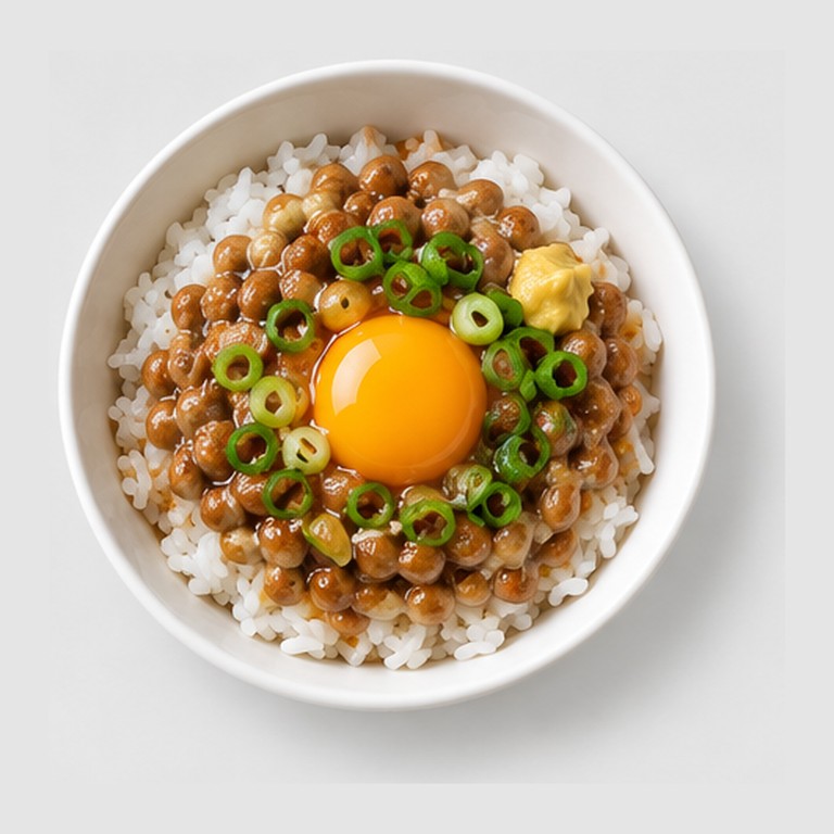 Riz au natto japonais façon natto gohan