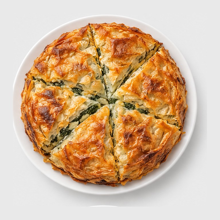 Börek en plat de Macédoine du Nord façon tepsi böreği