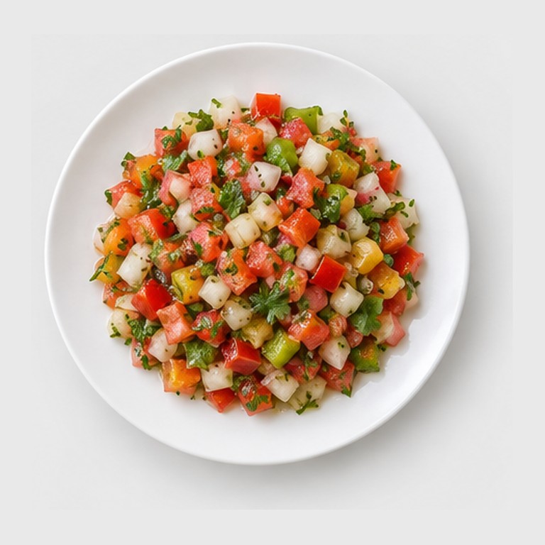 Sauce salade brésilienne façon vinagrette brasileira