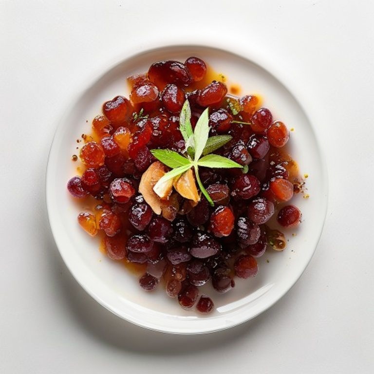 Compote de raisins épicée