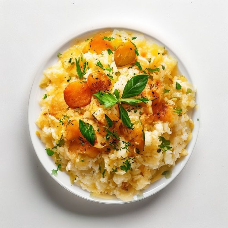 Riz crémeux façon risotto au potiron et parmesan