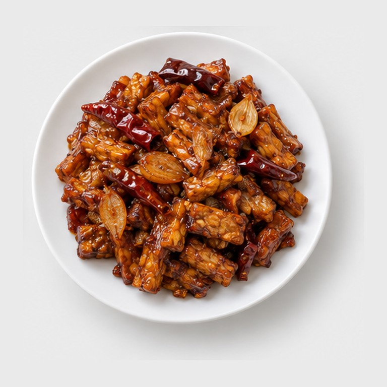 Tempeh sauté sucré-salé façon tempe orek