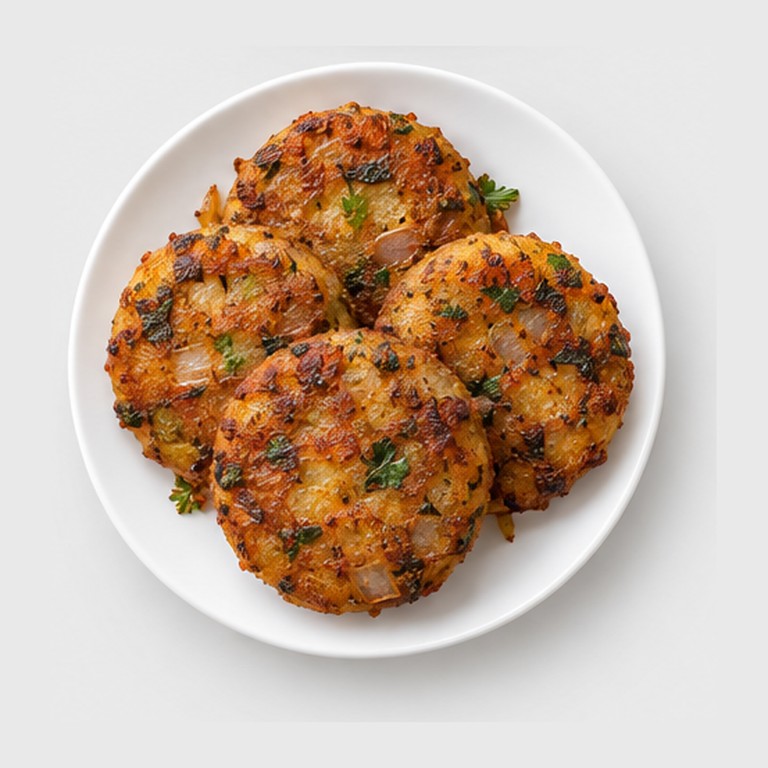 Galettes de pommes de terre épicées façon aloo tikki