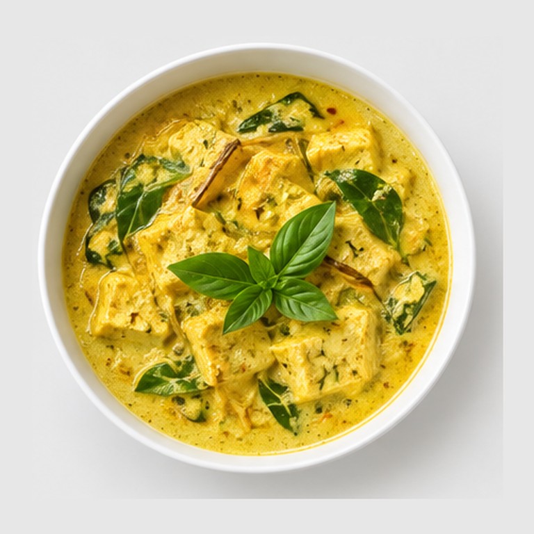 Curry vapeur au lait de coco façon amok tofu