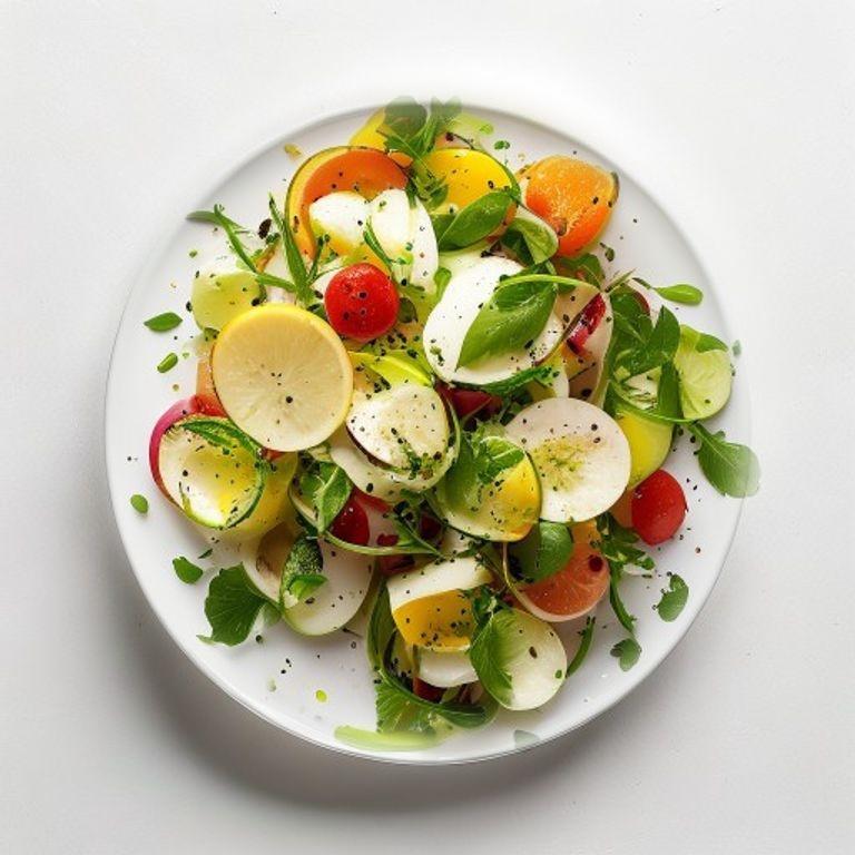 Salade d'artichauts et chou-fleur au citron