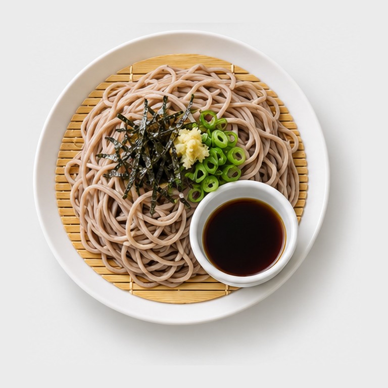 Nouilles de sarrasin froides façon zaru soba
