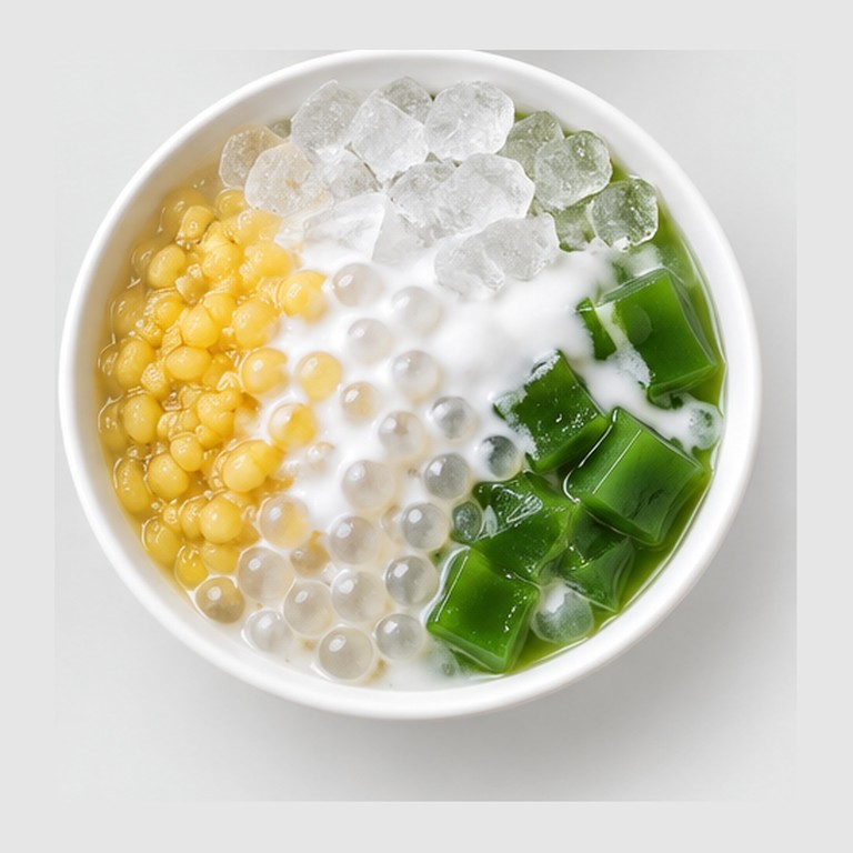 Dessert trois couleurs façon chè ba màu (Vietnam)