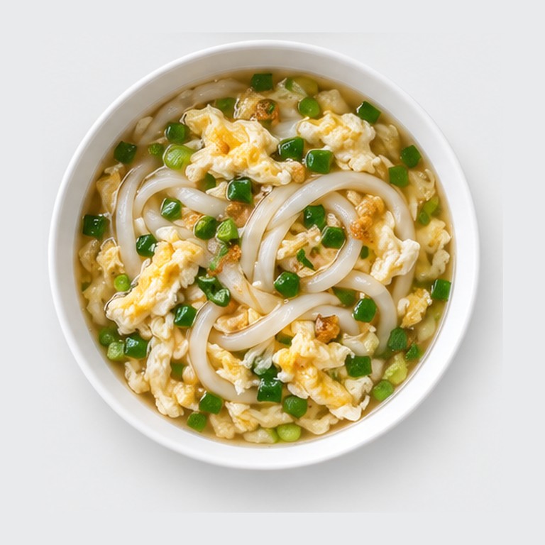 Soupe réconfortante aux vermicelles de riz façon khao piak sen