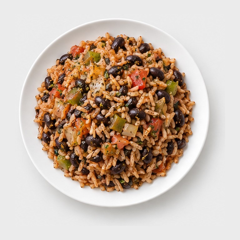 Riz aux haricots noirs façon moros y cristianos