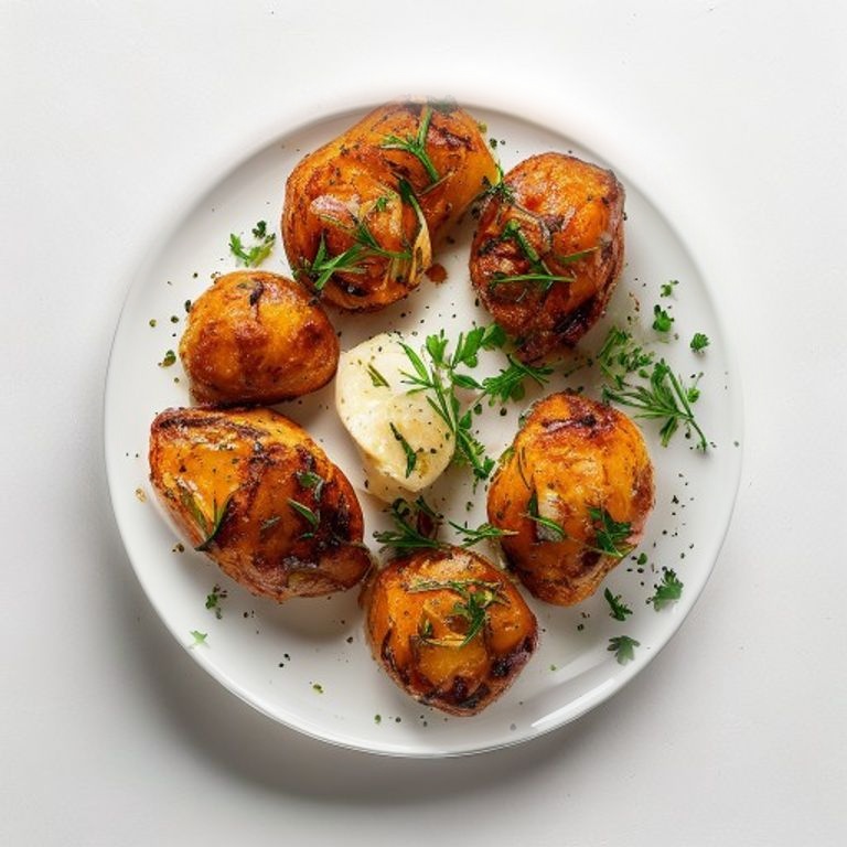 Poulet et patate douce rôtis au romarin