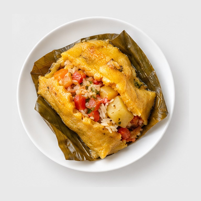 Tamale du Nicaragua façon nacatamal végétarien
