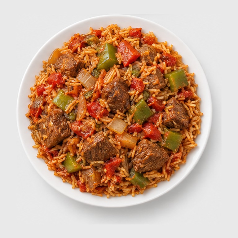 Riz à la viande sénégalais façon thiébou yapp simplifié