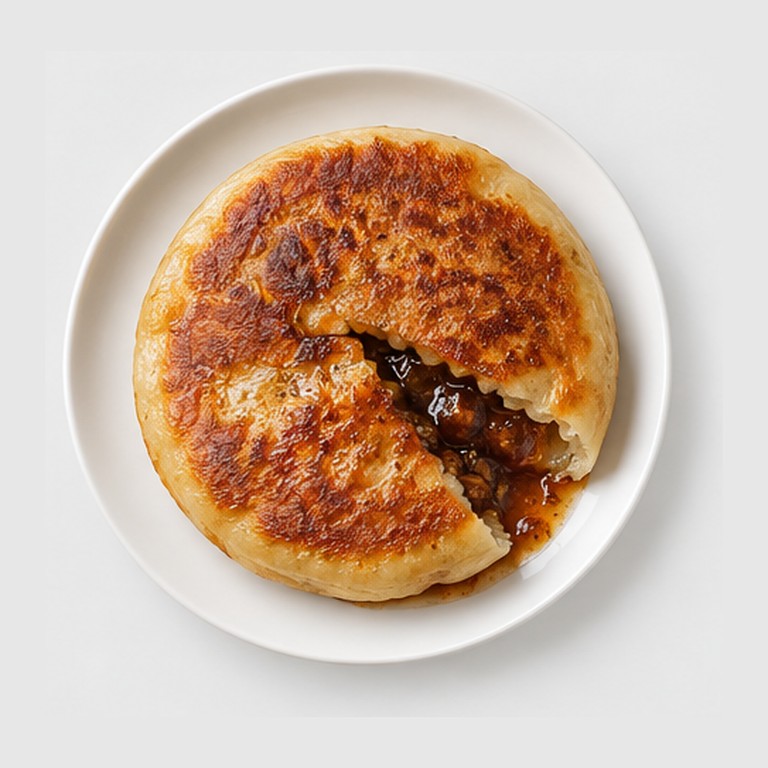 Crêpe fourrée au sucre brun coréenne façon hotteok