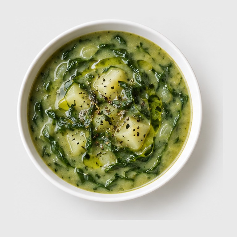 Soupe verte au chou façon caldo verde