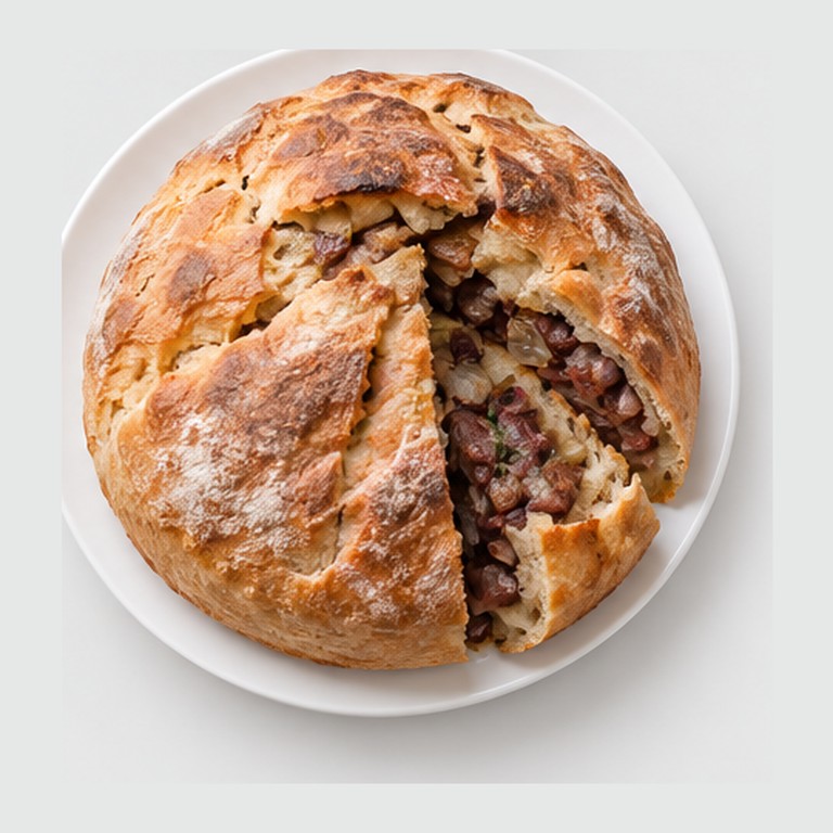 Pain aux haricots georgien façon lobiani