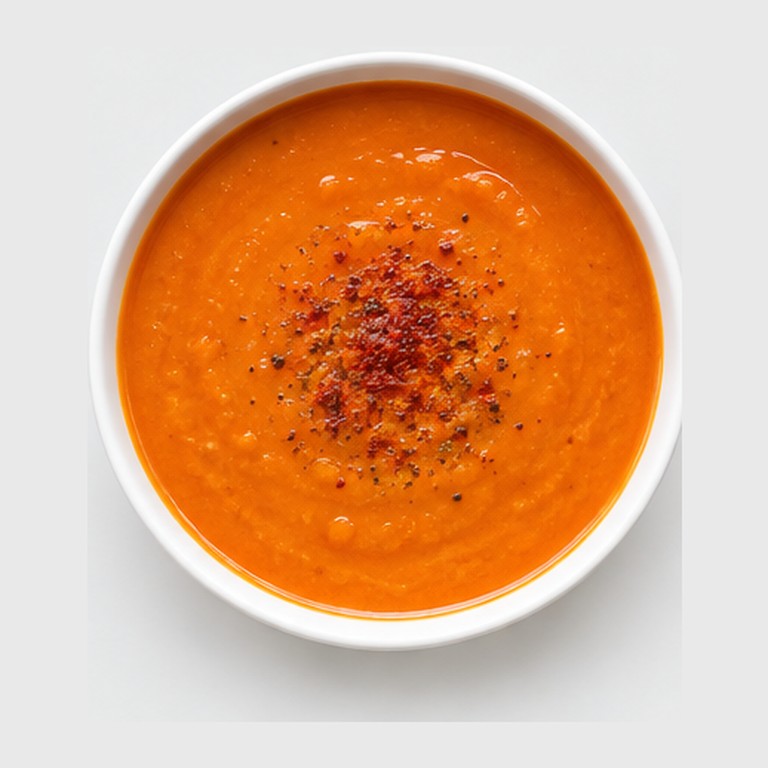 Velouté de lentilles corail façon mercimek çorbası