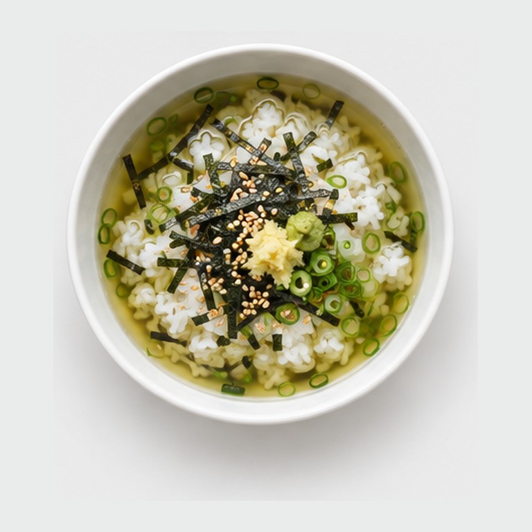 Riz au thé vert façon ochazuke