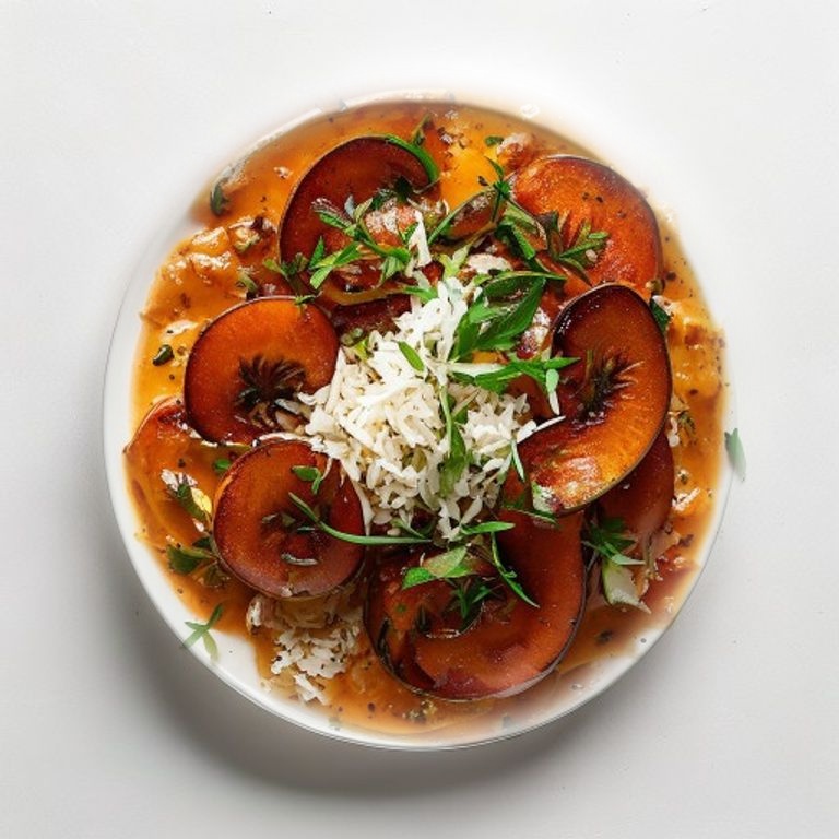 Curry d'aubergines façon mchuzi wa biringani