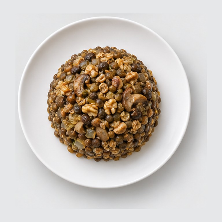 Pudding aux légumineuses écossais façon haggis végétarien