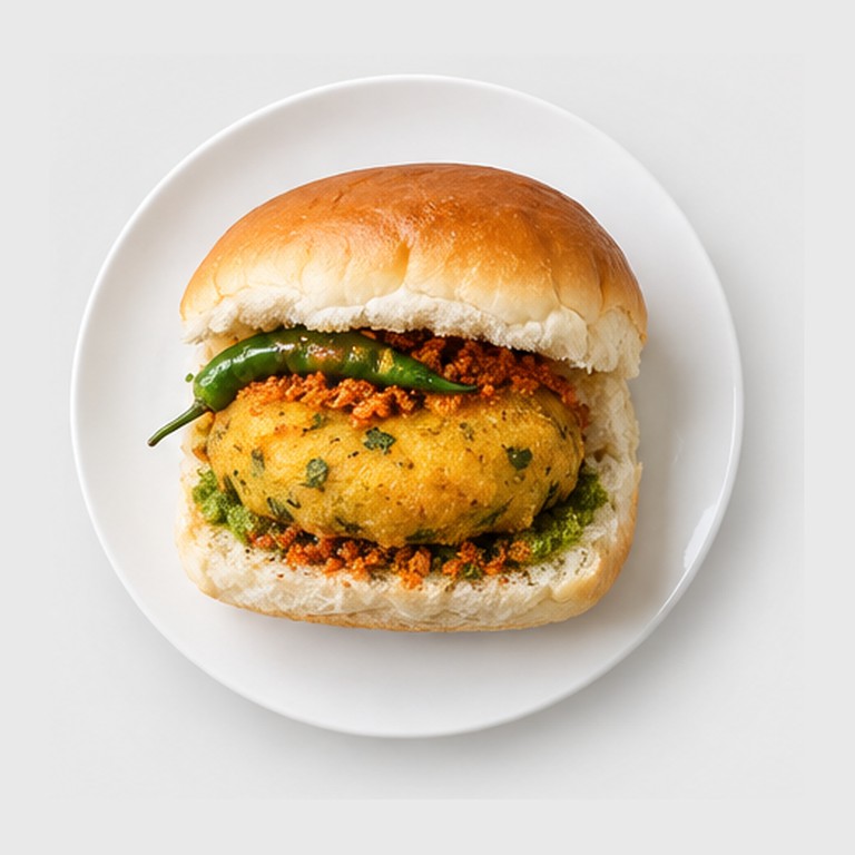 Burger végétarien de Mumbai façon vada pav