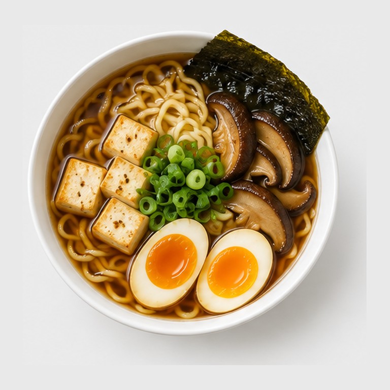 Sauce soja façon shoyu ramen végétarien (Japon)